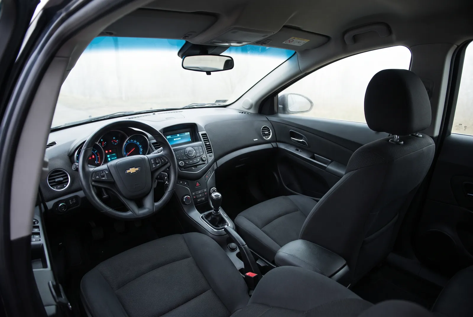 Interieur van een Chevrolet